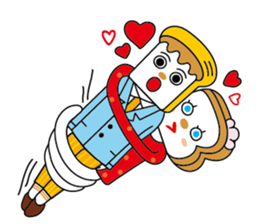 The Toast family( Ollie & Bobo ) sticker #4611655