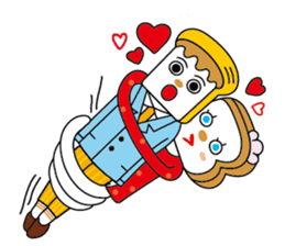 The Toast family( Ollie & Bobo ) sticker #4611655