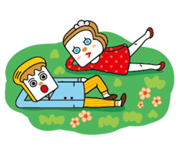 The Toast family( Ollie & Bobo ) sticker #4611656