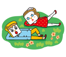 The Toast family( Ollie & Bobo ) sticker #4611656