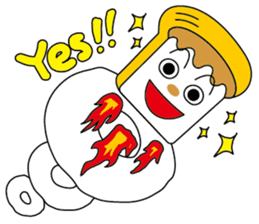 The Toast family( Ollie & Bobo ) sticker #4611667