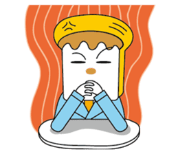 The Toast family( Ollie & Bobo ) sticker #4611675