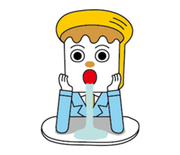 The Toast family( Ollie & Bobo ) sticker #4611676