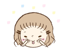 May's cute facial expressions sticker #4611792
