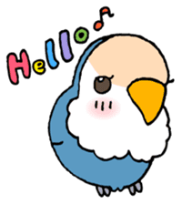 Kawainko (Rosy-faced lovebird) sticker #4612203