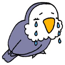 Kawainko (Rosy-faced lovebird) sticker #4612219