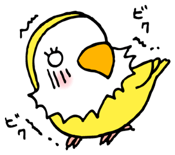 Kawainko (Rosy-faced lovebird) sticker #4612220