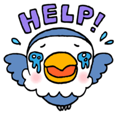 Kawainko (Rosy-faced lovebird) sticker #4612238