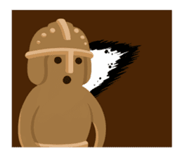 Haniwa-san & kofun-san sticker #4612308