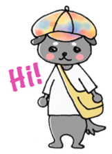 Pero the nuance dog in the world sticker #4612800