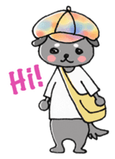 Pero the nuance dog in the world sticker #4612800