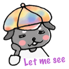 Pero the nuance dog in the world sticker #4612805