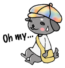 Pero the nuance dog in the world sticker #4612807