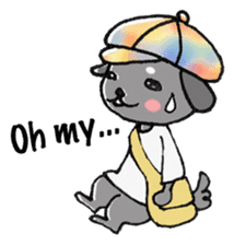 Pero the nuance dog in the world sticker #4612807