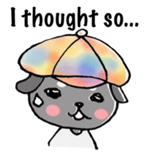 Pero the nuance dog in the world sticker #4612808