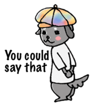 Pero the nuance dog in the world sticker #4612811