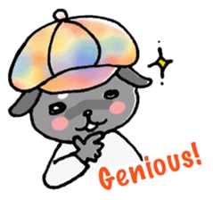 Pero the nuance dog in the world sticker #4612812