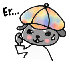 Pero the nuance dog in the world sticker #4612817