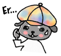 Pero the nuance dog in the world sticker #4612817