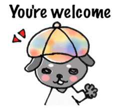 Pero the nuance dog in the world sticker #4612819