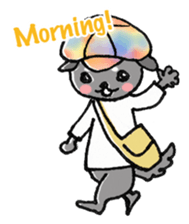 Pero the nuance dog in the world sticker #4612821