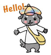 Pero the nuance dog in the world sticker #4612824