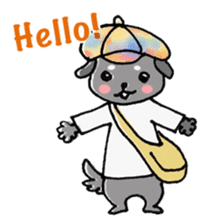 Pero the nuance dog in the world sticker #4612824