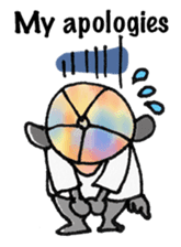 Pero the nuance dog in the world sticker #4612825