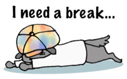 Pero the nuance dog in the world sticker #4612827