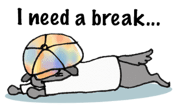 Pero the nuance dog in the world sticker #4612827