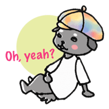 Pero the nuance dog in the world sticker #4612829