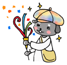 Pero the nuance dog in the world sticker #4612830