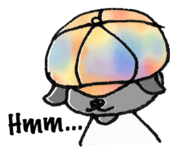 Pero the nuance dog in the world sticker #4612834