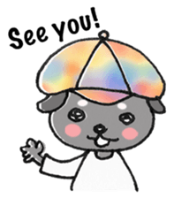 Pero the nuance dog in the world sticker #4612839