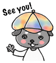 Pero the nuance dog in the world sticker #4612839