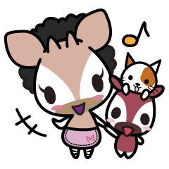 Okapi's family sticker. [OKANPI]