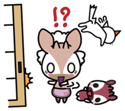 Okapi's family sticker. [OKANPI] sticker #4613659