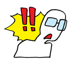 I'm wearing grasses. sticker #4614010