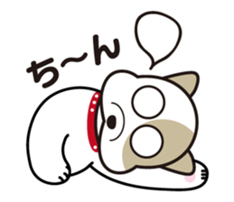 He is faithful dog. sticker #4614734