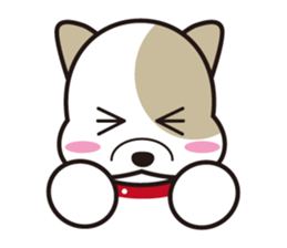 He is faithful dog. sticker #4614740