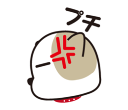 He is faithful dog. sticker #4614741