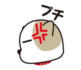 He is faithful dog. sticker #4614741