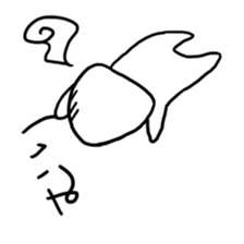 We are basically lazy. sticker #4614855