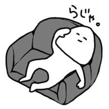 We are basically lazy. sticker #4614872