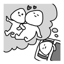 We are basically lazy. sticker #4614878