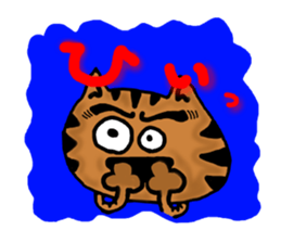 Summer cat Sticker sticker #4615123