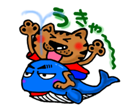 Summer cat Sticker sticker #4615130