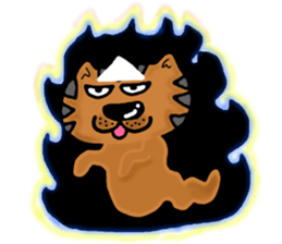 Summer cat Sticker sticker #4615139