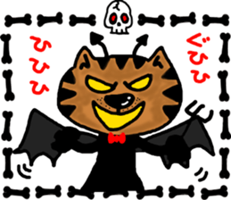 Summer cat Sticker sticker #4615146