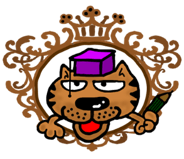 Summer cat Sticker sticker #4615149